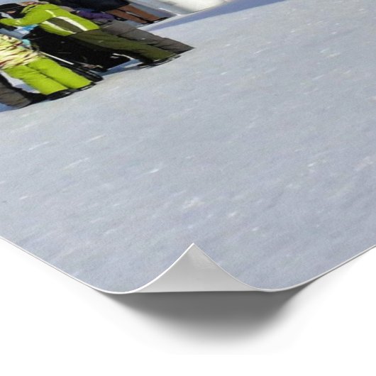 Poster Hôtel de Glace, Québec, Canada (Coin)