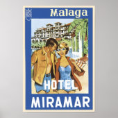 Poster Hôtel de Malaga Miramar (Devant)