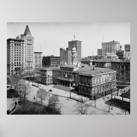 Poster Hôtel de ville (Devant)