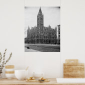 Poster Hôtel de ville à Richmond (Cuisine)