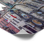 Poster Hôtel de ville, Prague, République tchèque (Coin)