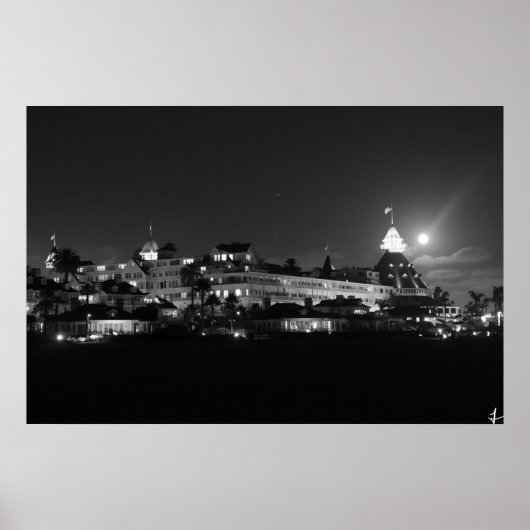 Poster Hotel Del Coronado (Devant)