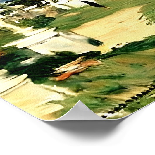 Poster Hôtel des Roches (Coin)