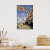 Poster Hôtel des Roches Noires, Trouville par Claude Mone (Cuisine)