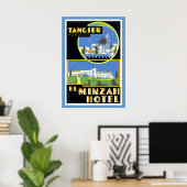 Poster Hôtel El Minzah, Tanger (Bureau à domicile)
