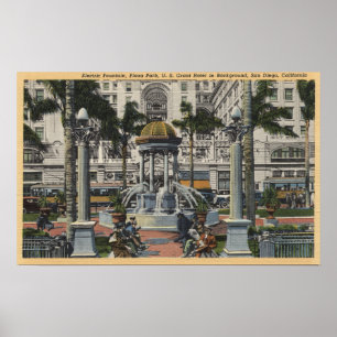Poster Hotel Grant, Plaza Park, Fountain View