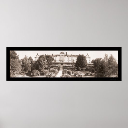 Poster Hôtel Lake Hopatcong Photo 1913 (Devant)