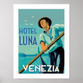Poster Hotel Luna Venezia (Devant)