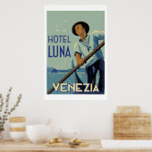 Poster Hotel Luna (Venezia Italie) (Cuisine)