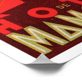 Poster Hotel Mamounia Marrakech (Coin)