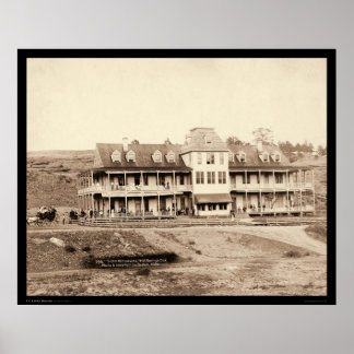 Poster Hotel Minnekahta in Hot Springs SD 1889