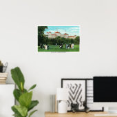 Poster Hôtel Mount Washington Vue de la galerie de golf (Bureau à domicile)