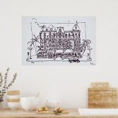 Poster Hôtel Negresco Promenade anglaise | Nice, France (Cuisine)