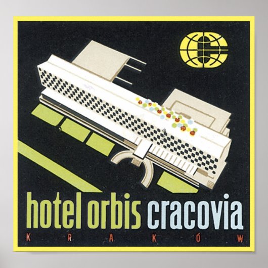 Poster Hôtel Orbis Cracovia (Devant)