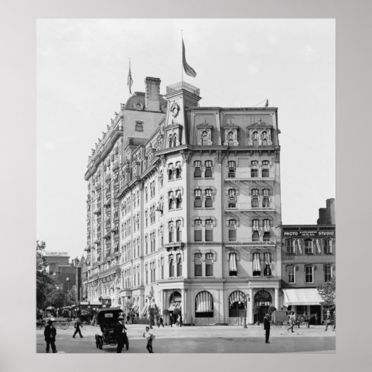 Poster Hôtel Raleigh (Devant)