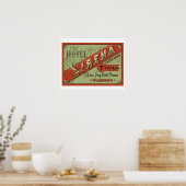 Poster Hotel Sirena (Tivoli - Italie) (Cuisine)