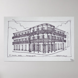 Poster Hôtel St. James Quartier français, La Nouvelle-O