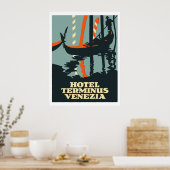 Poster Hôtel Terminus Venezia (Italie) (Cuisine)
