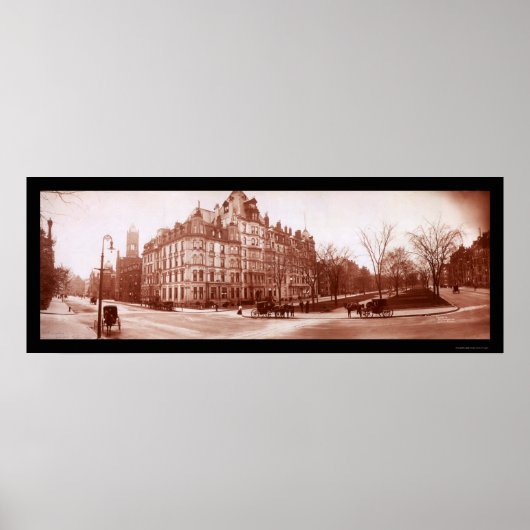 Poster Hotel Vendome, Boston Photo 1903 (Devant)