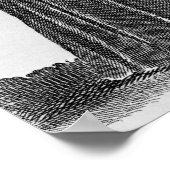 Poster Hôtelier de nuit dans l'habitude originale (Coin)