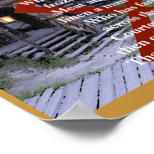 Poster Hôtellerie Havamal (Coin)