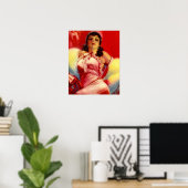 Poster hottie des années 1930 (Bureau à domicile)