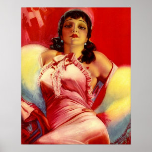 Poster hottie des années 1930