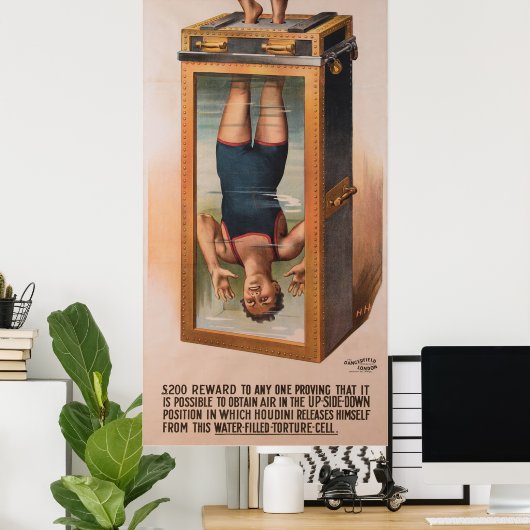 Poster Houdini (Bureau à domicile)