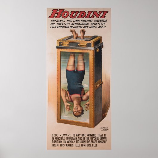 Poster Houdini (Devant)