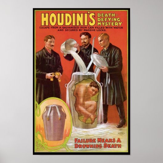 Poster Houdini (Devant)
