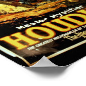 Poster Houdini, le "Literary Digest" Théâtre Vintage (Coin)
