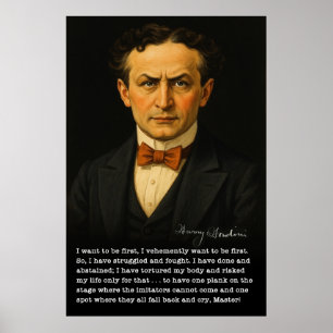 Poster Houdini : L'obsession d'être le premier