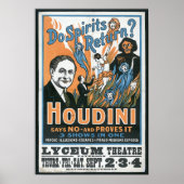 Poster Houdini SPirits Retour Magie Afficher l'affiche (Devant)