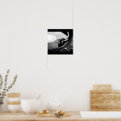 Poster-houdt van de Speler van het Kunst-Verslag Poster (Keuken)