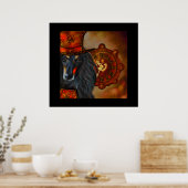 Poster Hound afghan (Cuisine)