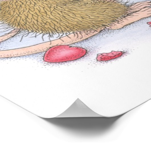 Poster House-Mouse DesignMD - Lisez mes lèvres (Coin)