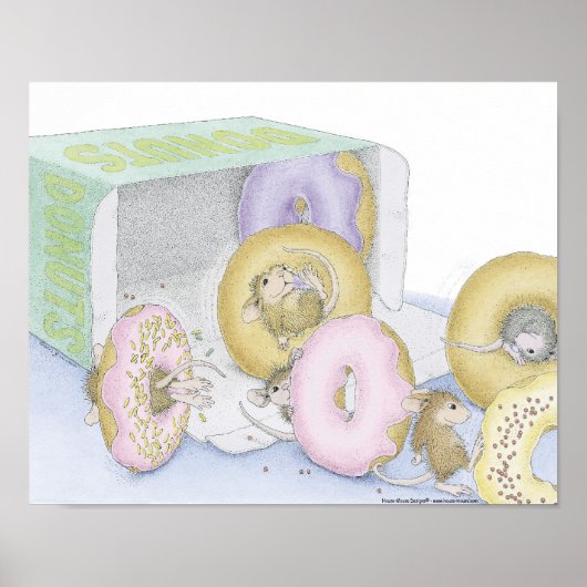 Poster House-Mouse Designs® - Wall Art (Devant)