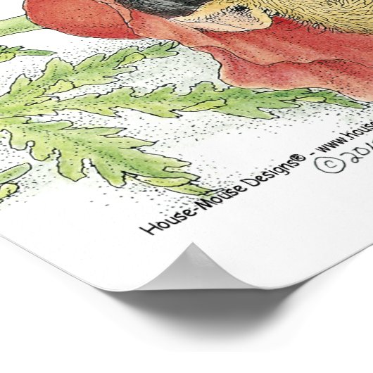 Poster House-Mouse Designs® - Wall Art (Coin)