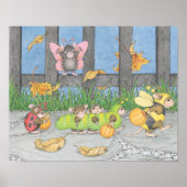 Poster House-Mouse Designs® - Wall Art (Devant)