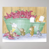 Poster House-Mouse Designs® - Wall Art (Devant)