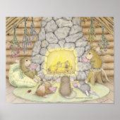 Poster House-Mouse Designs® - Wall Art (Devant)
