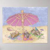 Poster House-Mouse Designs® - Wall Art (Devant)