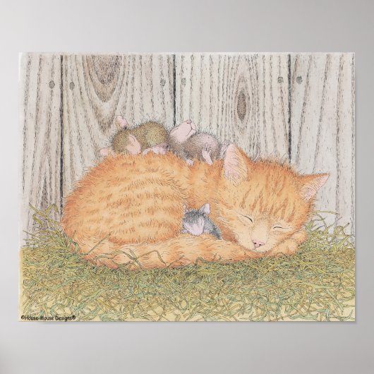 Poster House-Mouse Designs® - Wall Art (Devant)