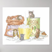 Poster House-Mouse Designs® - Wall Art (Devant)