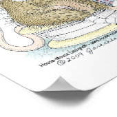 Poster House-Mouse Designs® - Wall Art (Coin)