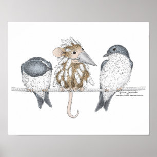 Poster House-Mouse Designs® - Wall Art