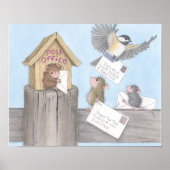 Poster House-Mouse Designs® - Wall Art (Devant)