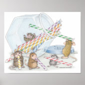 Poster House-Mouse Designs® - Wall Art (Devant)