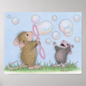 Poster House-Mouse Designs® - Wall Art (Devant)