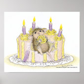 Poster House-Mouse Designs® - Wall Art (Devant)